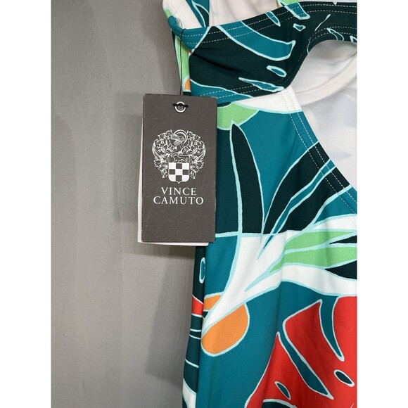 Vince Camaro One Piece Floral Hawaiian Underwire Support Swimsuit Size 10 NWT - Picture 5 of 8